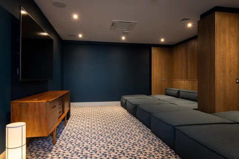 Private cinema at Ten Degrees Croydon